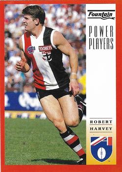 1997 Select Fountain AFL Power Players #6 Robert Harvey Front